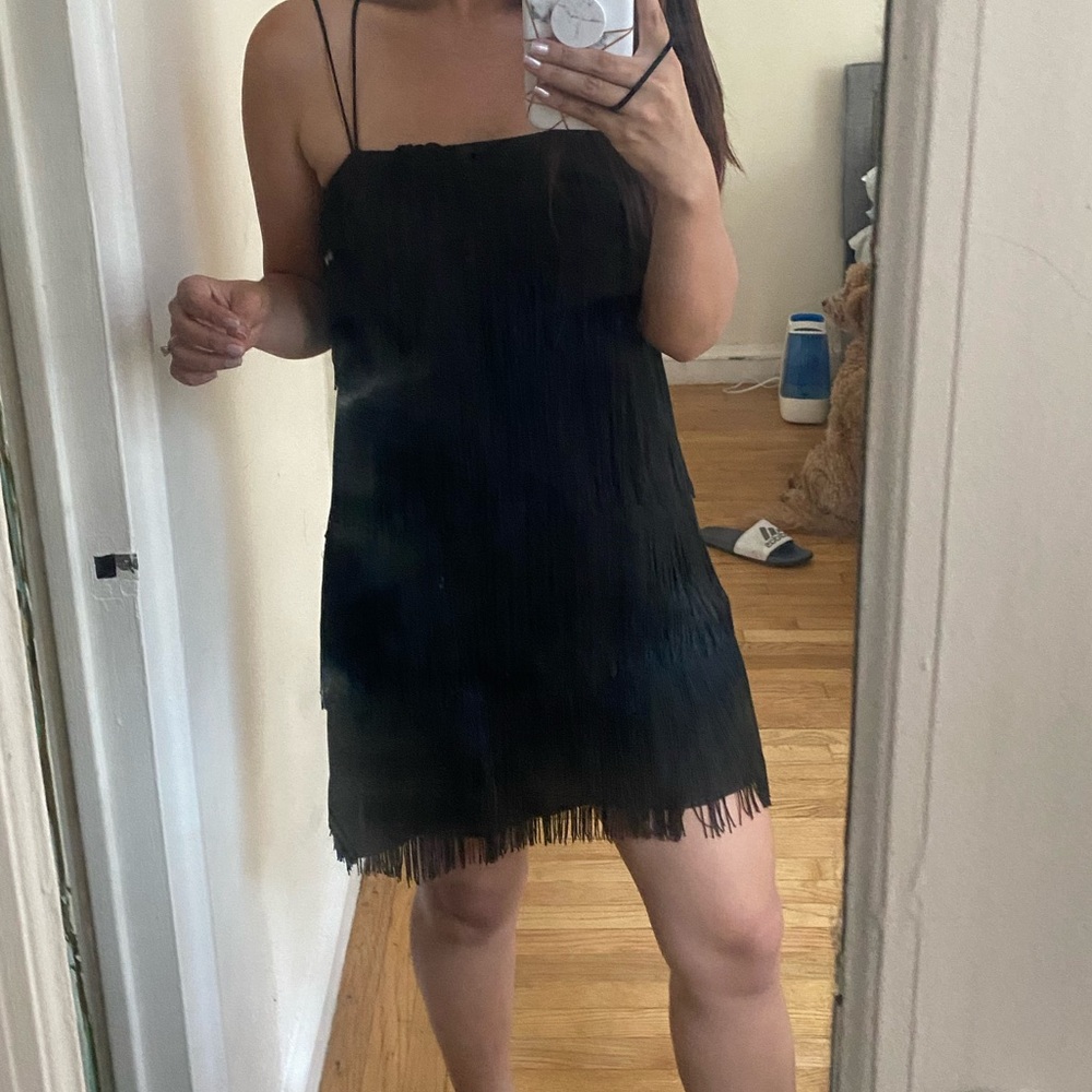 Zara Fringe Dress
